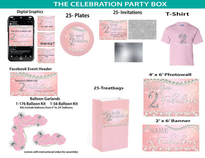 2 Fabulous - Celebration Party Box - A Bash In A Box