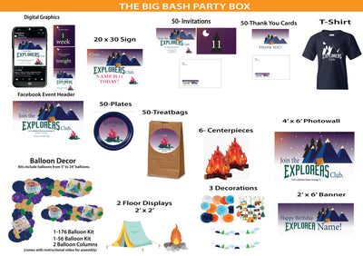 Camping -The Big Bash Party Box