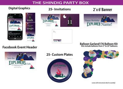 Camping -Shindig Party Box