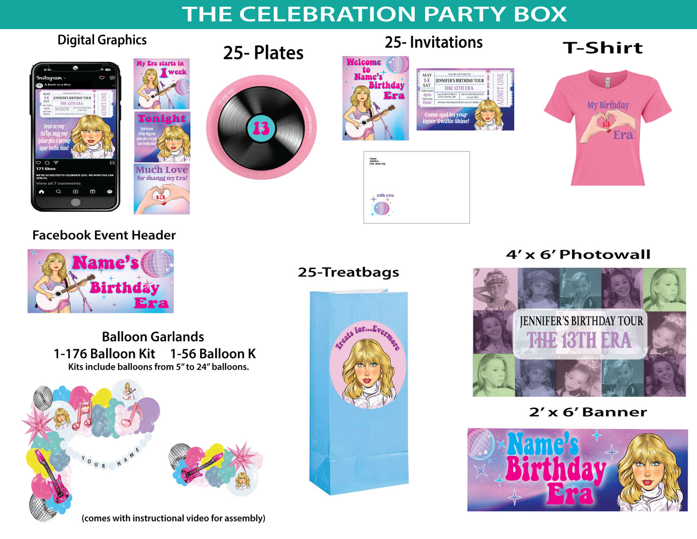 My Birthday Era -Celebration Party Box