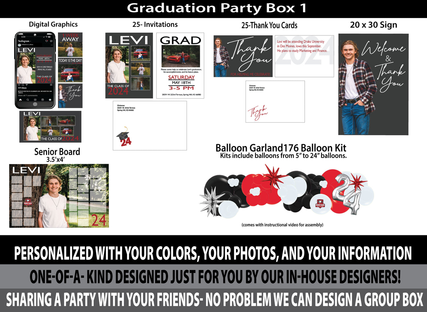 Grad Party Box-Small