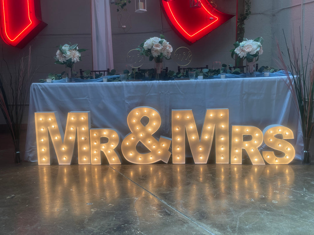 Marquee Letters - RENTAL
