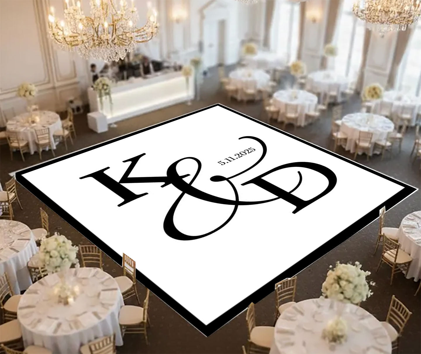 Dance Floor - Initials