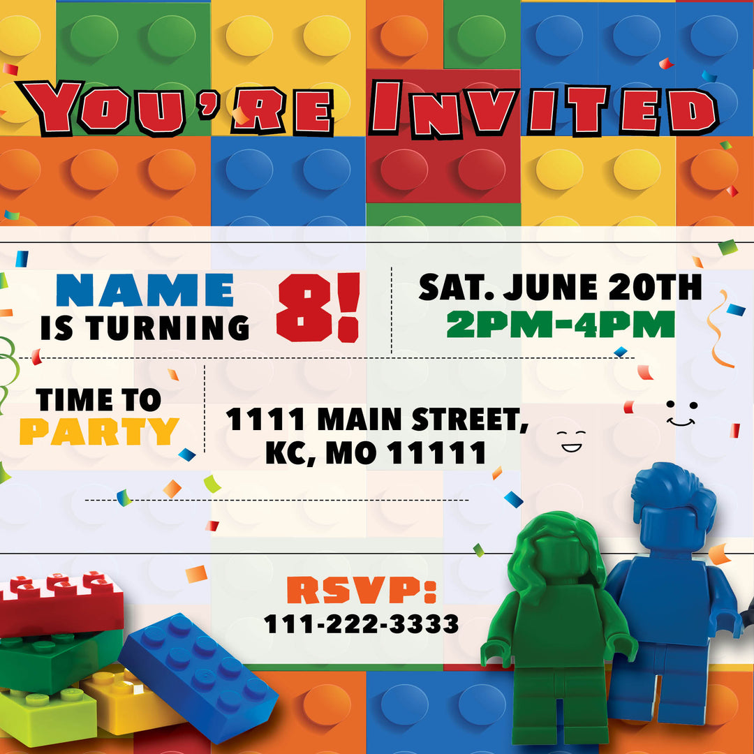 Lego Birthday Box