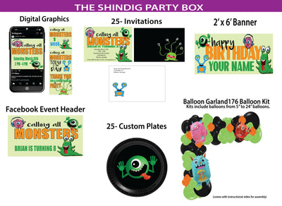 Monsters -Shindig Party Box