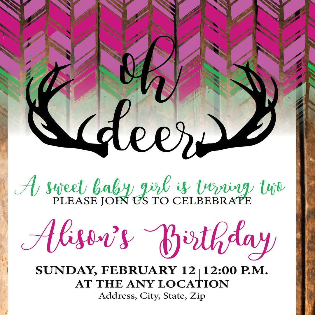 Oh Deer Birthday Box
