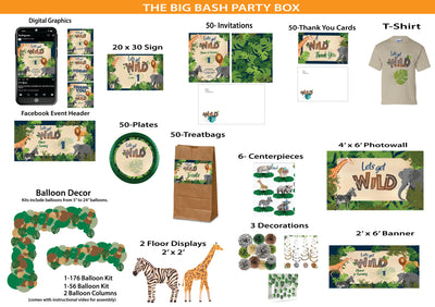 Safari -The Big Bash Party Box