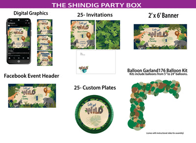Safari -Shindig Party Box