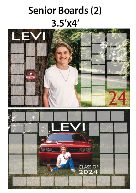 Graduation Senior Boards