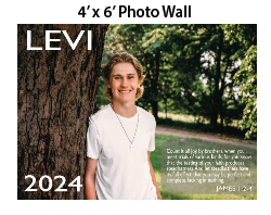 Graduation Photo Wall