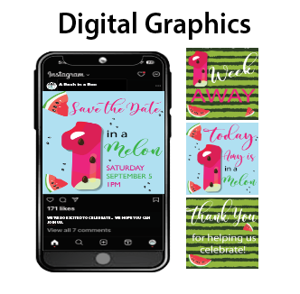 1 in a Melon Digital Graphics