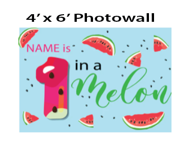 1 in a Melon Photo Wall