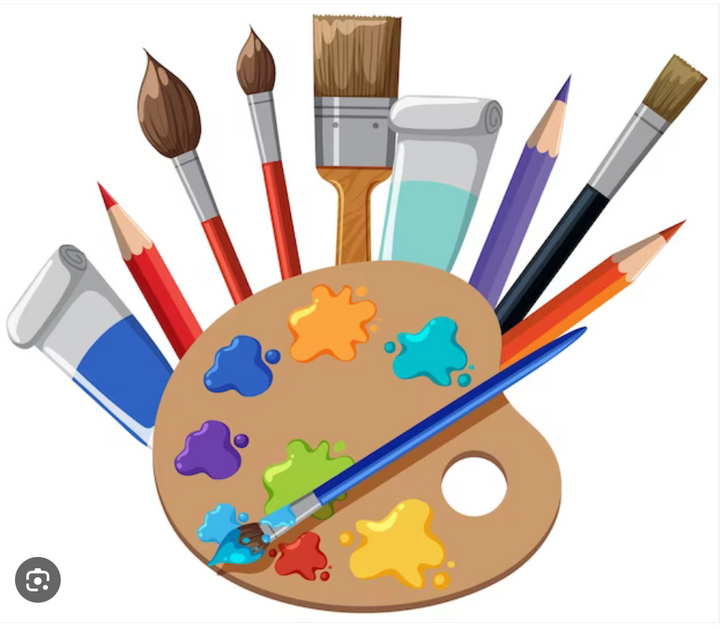 Art Party - Floor Decor Stands $25.00