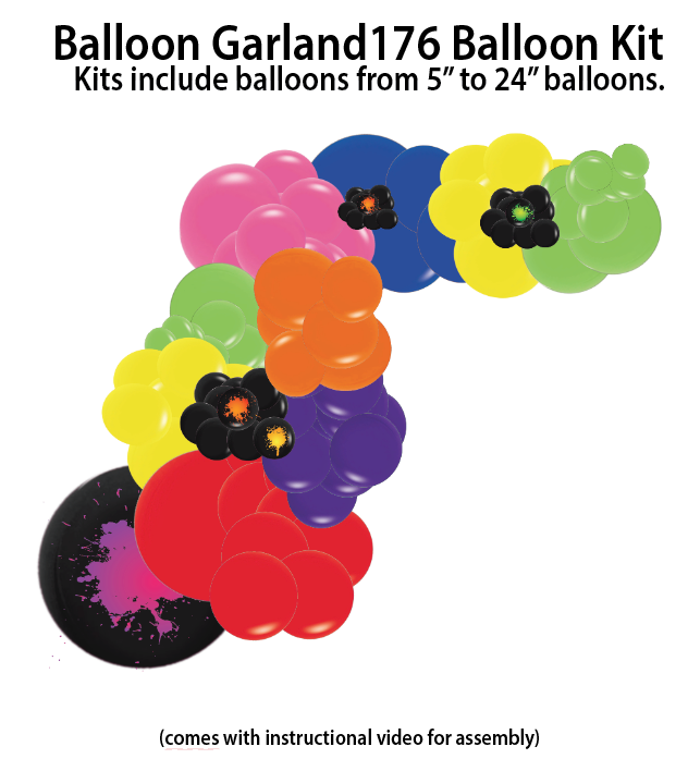 Art Party - Balloon Garland Kit $25.00