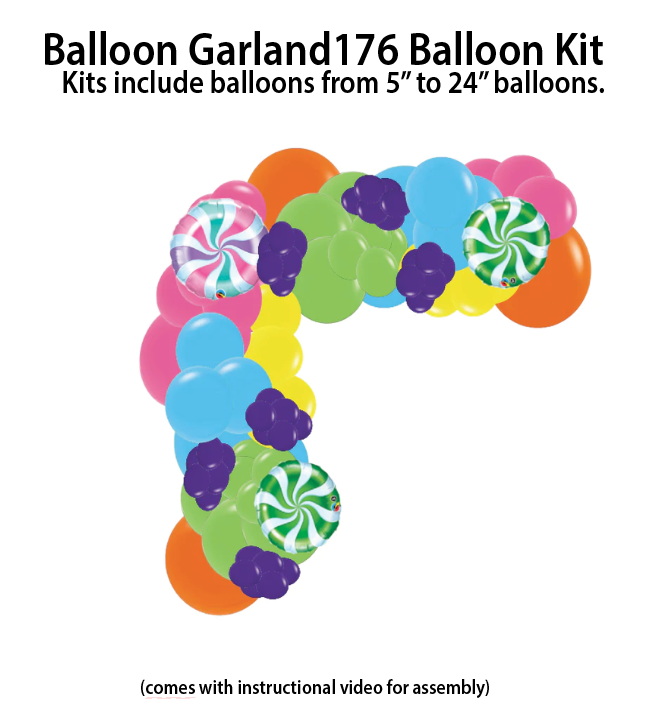 Candy - Balloon Garland Kit $25.00