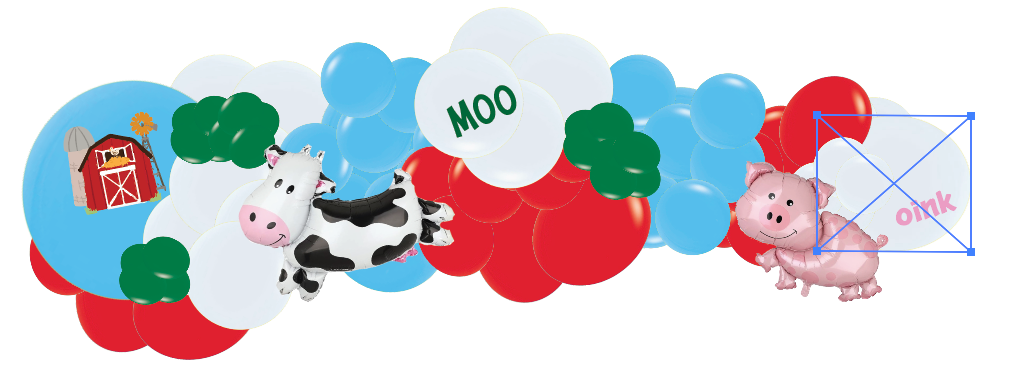 Barnyard - Balloon Garland Kit $15.00
