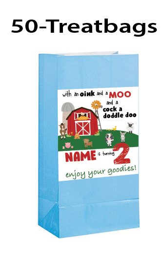 Barnyard - Treat Bags $25.00