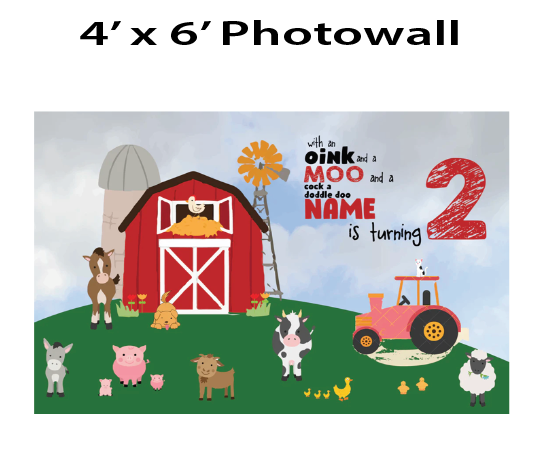 Barnyard -Photo Wall $35.00