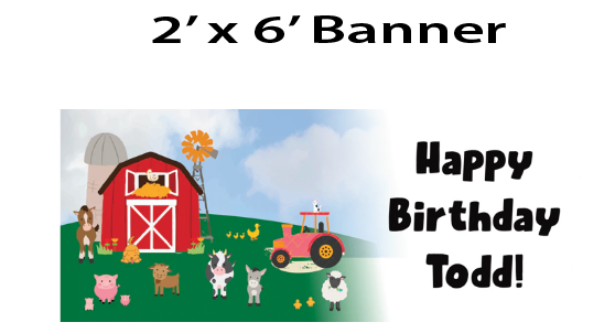 Barnyard - Banner $25.00