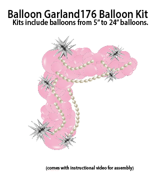 2 Fabulous - Balloon Garland - $25.00