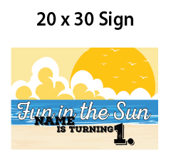 Beach -Welcome Sign $25.00