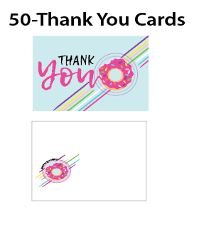 Donuts - Thank you cards - $20.00