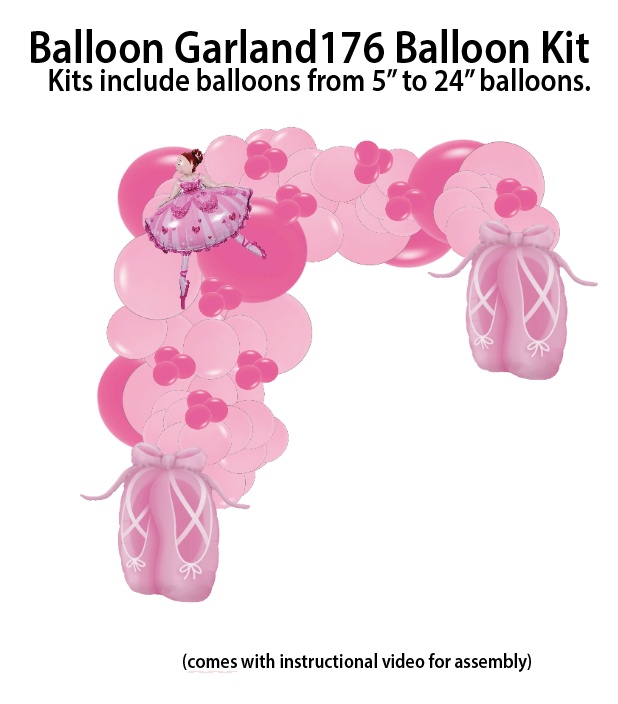 Dancer- Balloon Garland Kit $25.00