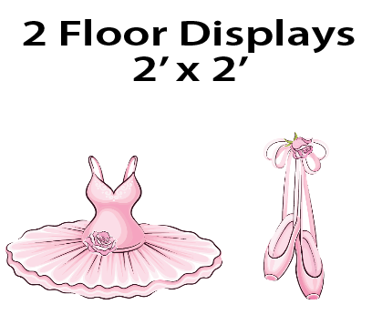 Dancer - Floor Decor Stands $25.00