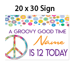 Peace - Welcome Sign $25.00