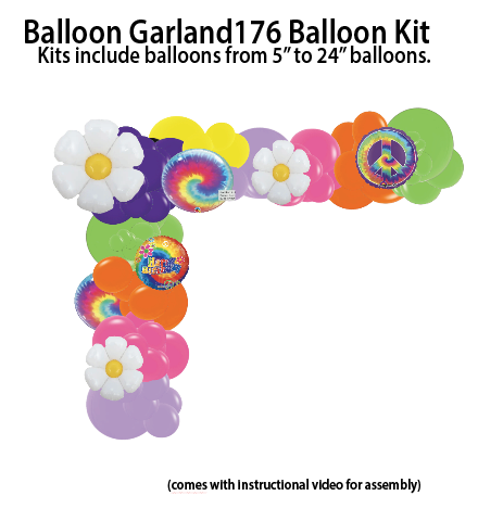 Peace - Balloon Garland Kit $25.00