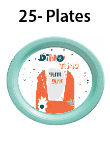 Dino-four - Plates $25.00