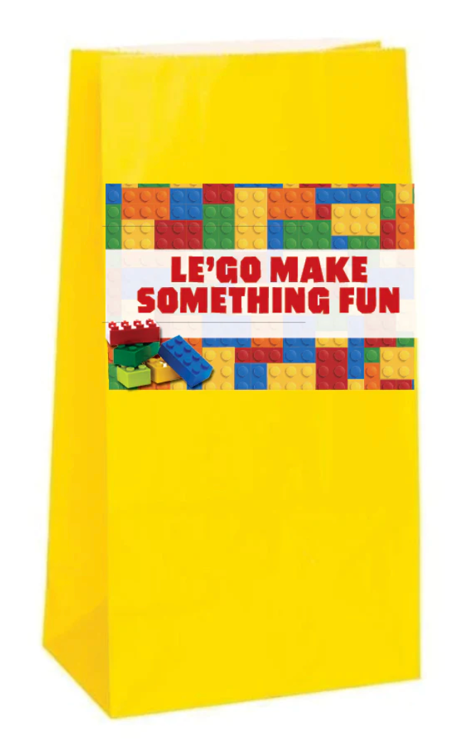 Lego -Treat Bags $25.00