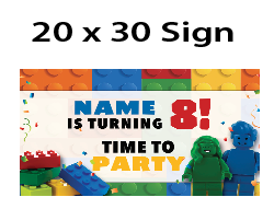 Legos - Welcome Sign $25.00
