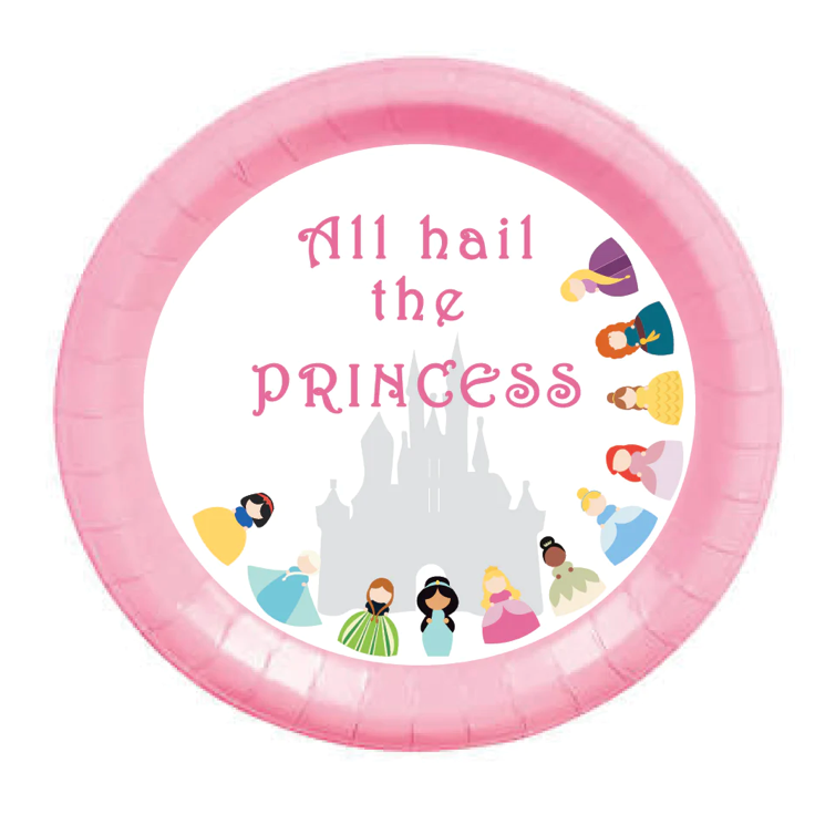 Princess - Plates $25.00