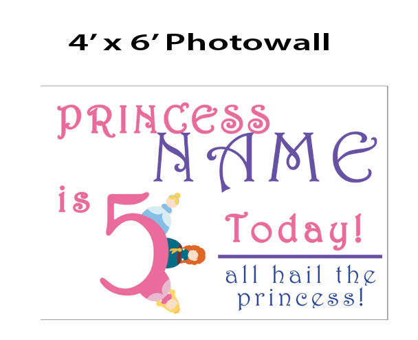 Princess - Photo Wall $35.00
