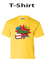 Comic Book - T-Shirt $20.00