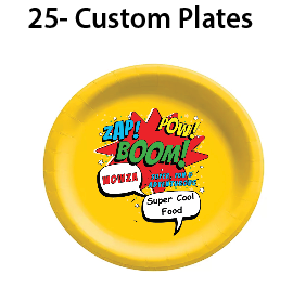 Comic Book - Plates $25.00
