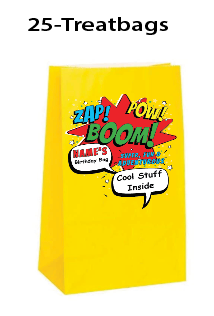 Comic Book - Treat Bags $25.00