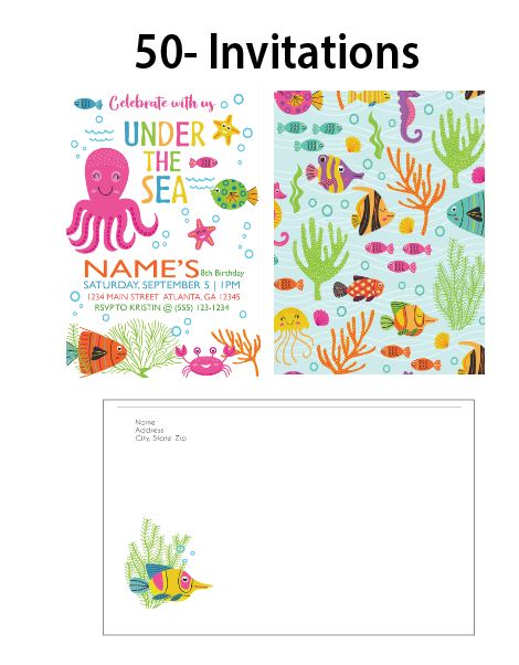 Under the Sea -The Big Bash Party Box