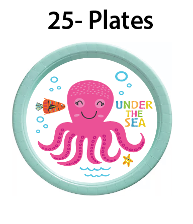 Under the Sea - Plates $25.00