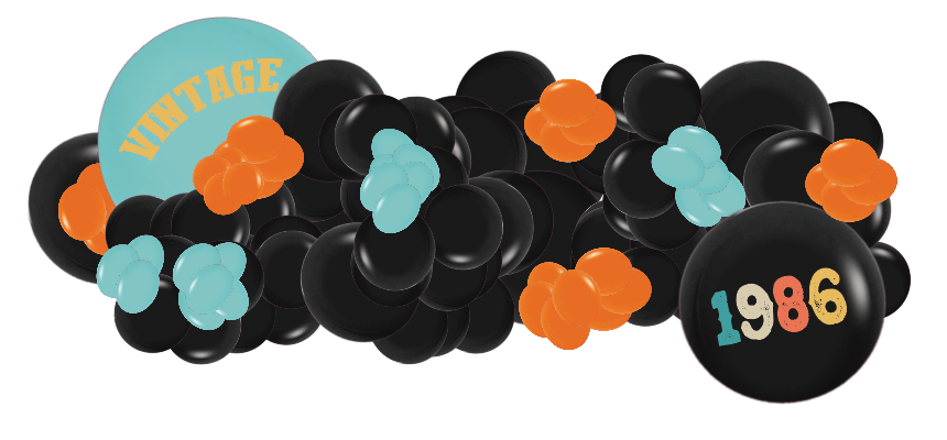 Vintage- Balloon Garland- $15.00