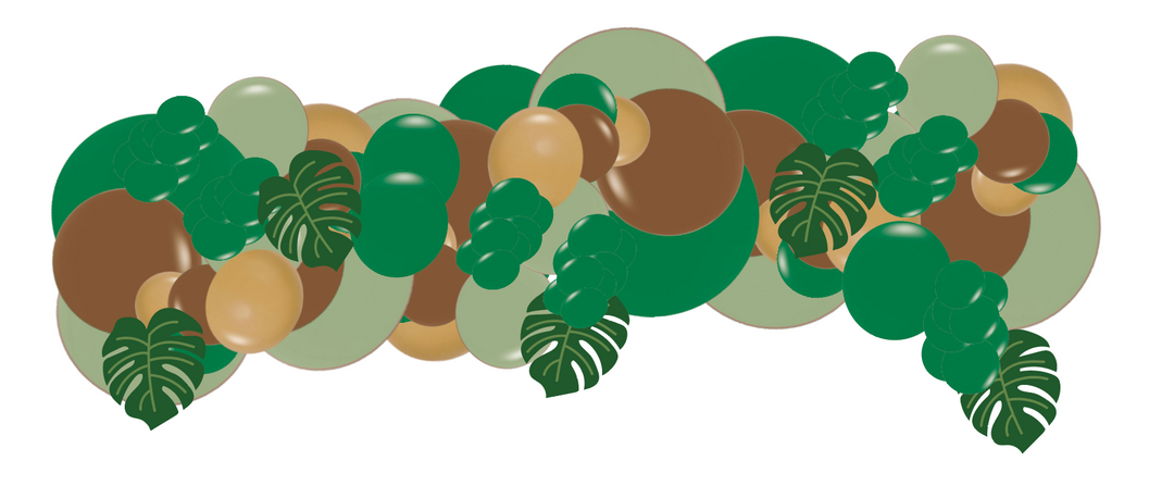 Safari - Balloon Garland Kit $15.00