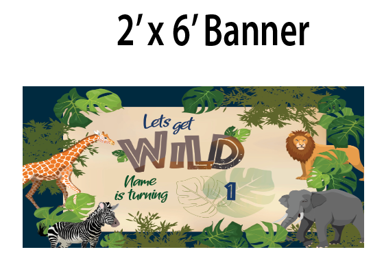 Safari -  Banner $25.00