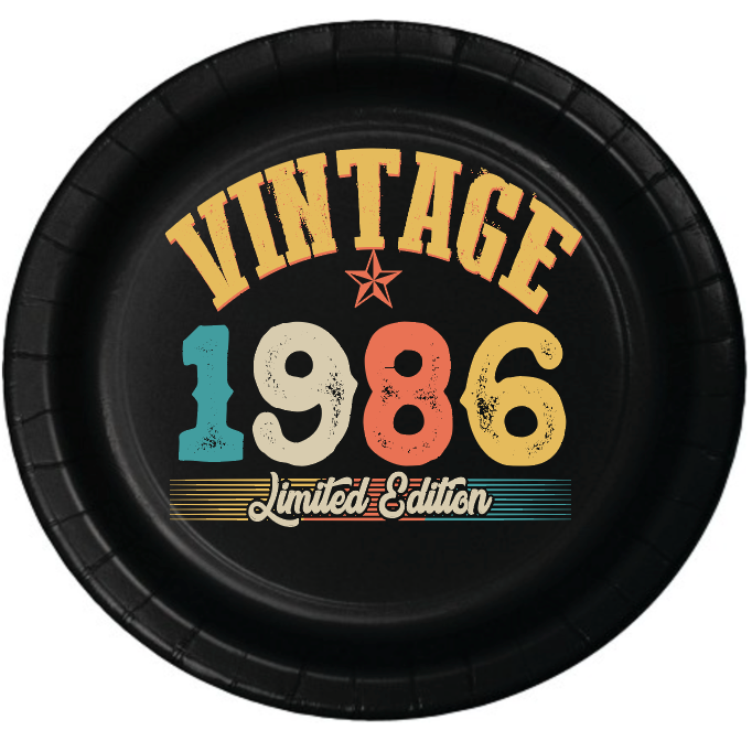 Vintage - Plates- $25.00