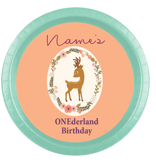 ONEderland - Plates $25.00