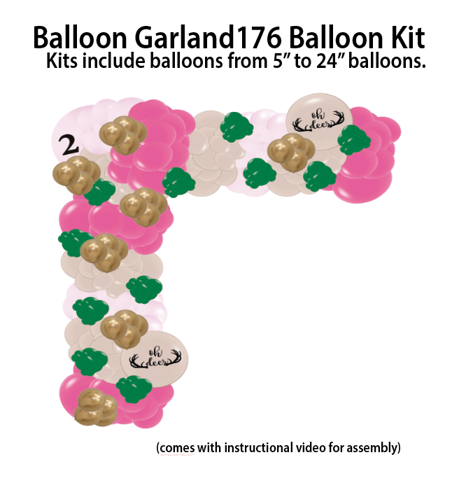 Oh Deer - Balloon Garland Kit $25.00