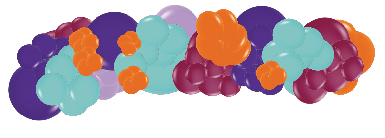 Paisley - Balloon Garland- $15.00