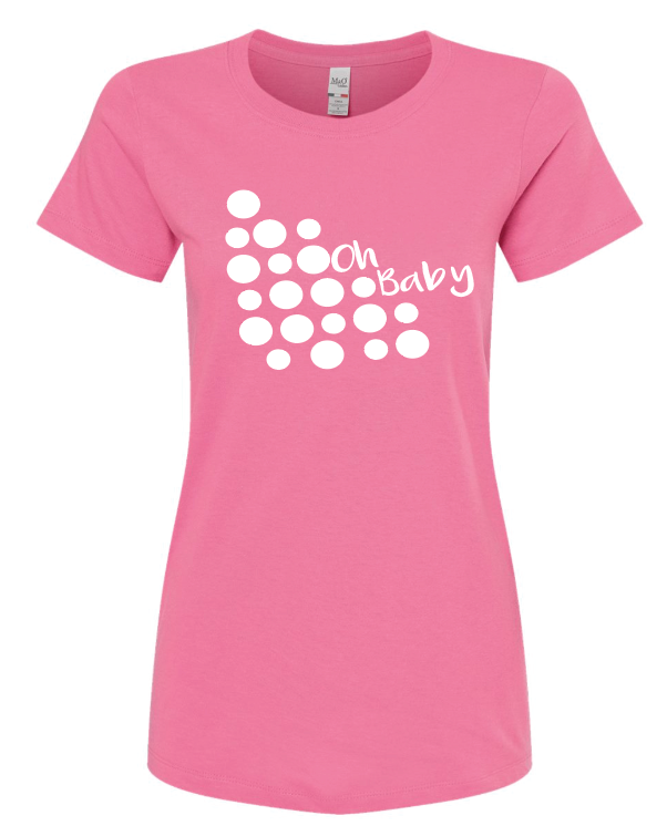 Pink Polka Dots - T-Shirt - $20