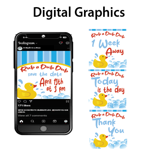 Rubber Duck - Digital Graphics - $10.00