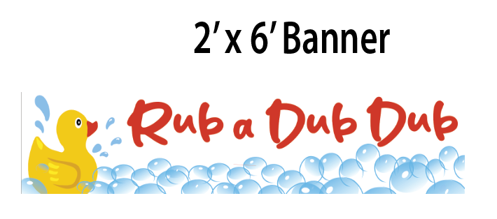Rubber Duck - Banner - $25